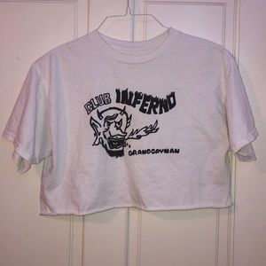 Brandy melville club inferno tee